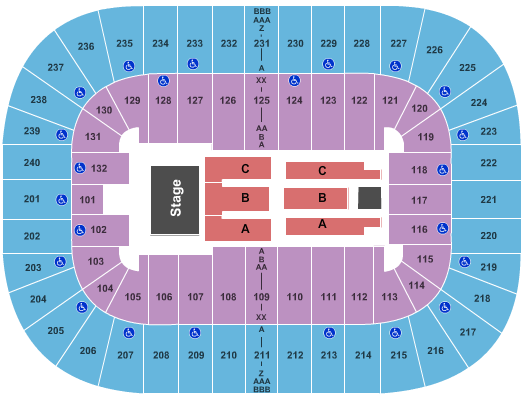 Greensboro Coliseum Seating Chart For Trans Siberian Orchestra